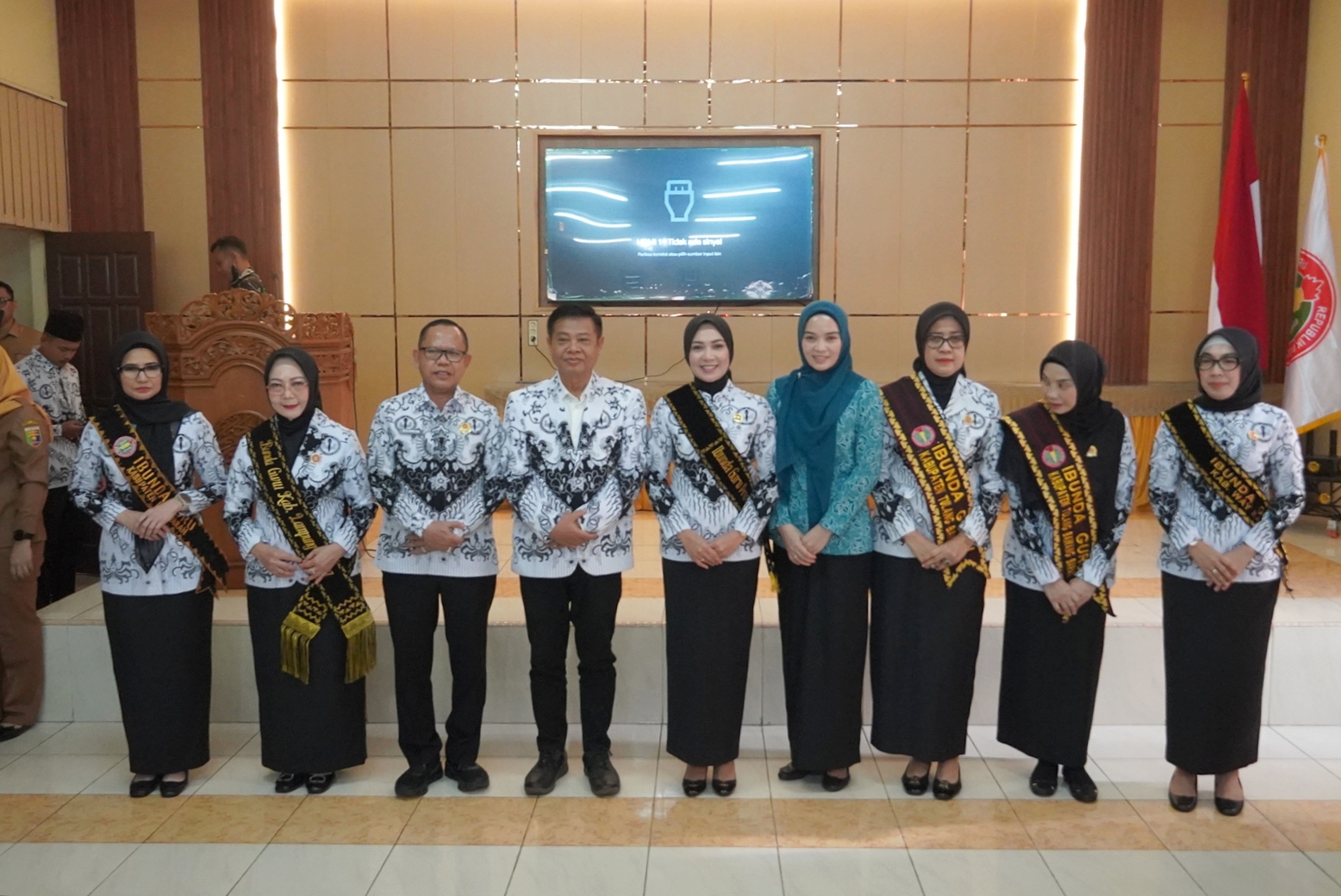 Lantik Lima Ibunda Guru Kabupaten, Purnama Wulan Sari Mirza Tegaskan Peran Strategis Pendamping Pendidikan